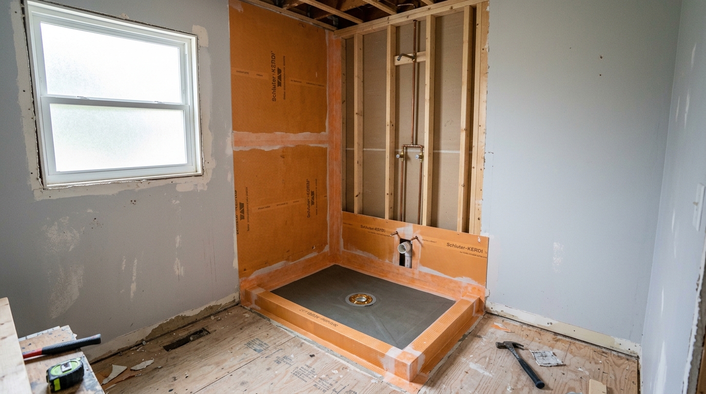 Walk-In Shower Installation