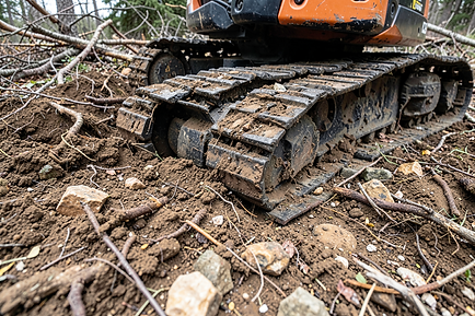 Overgrown Property Reclamation — Reclaimed Land with Drainage-Corrected Regrading