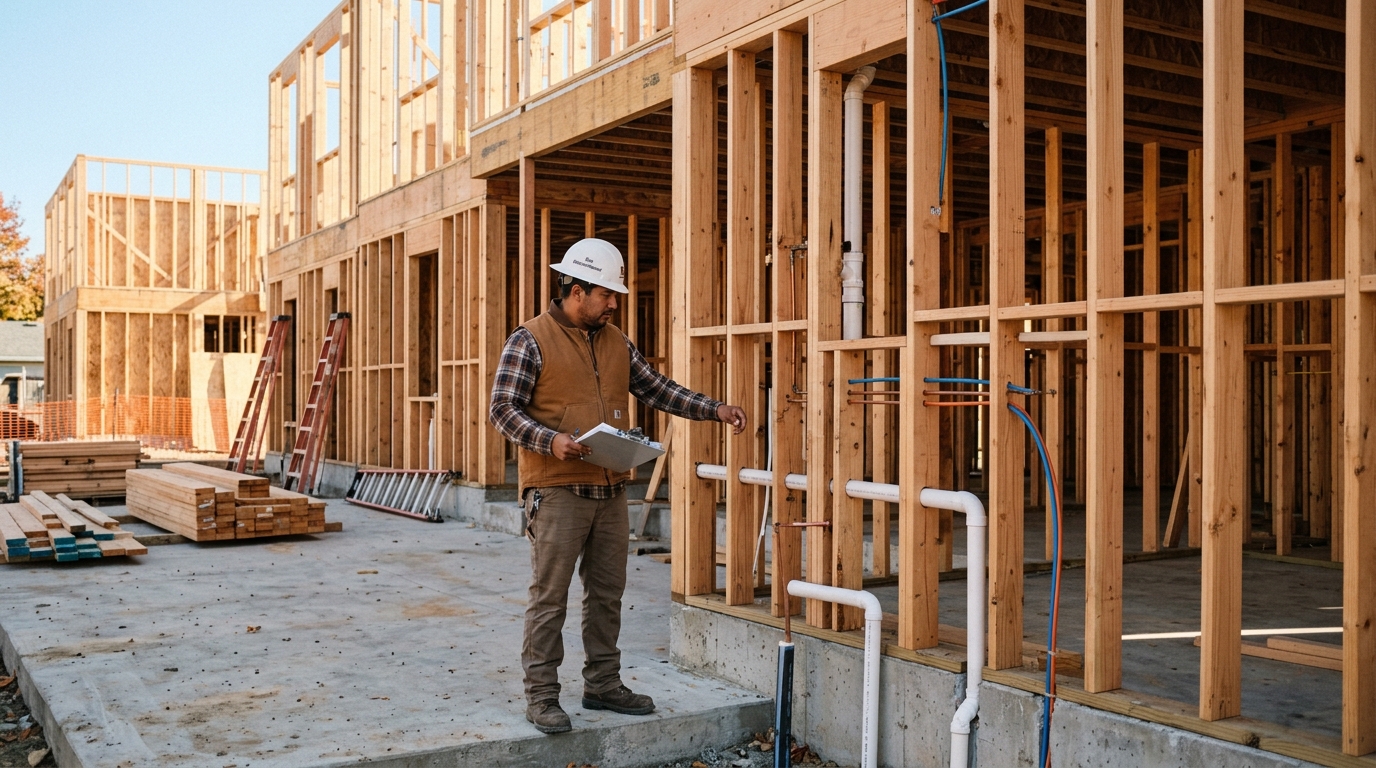 Apartment Complex Construction — Unified Subcontractor Management