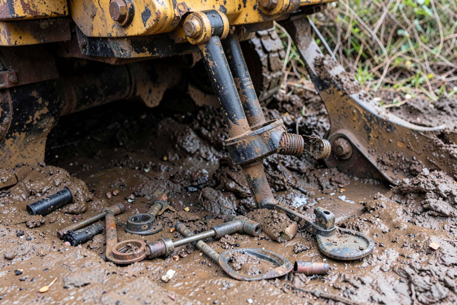 Hydraulic Cylinder Repair — Rod Straightening, Polishing, and Component Replacement
