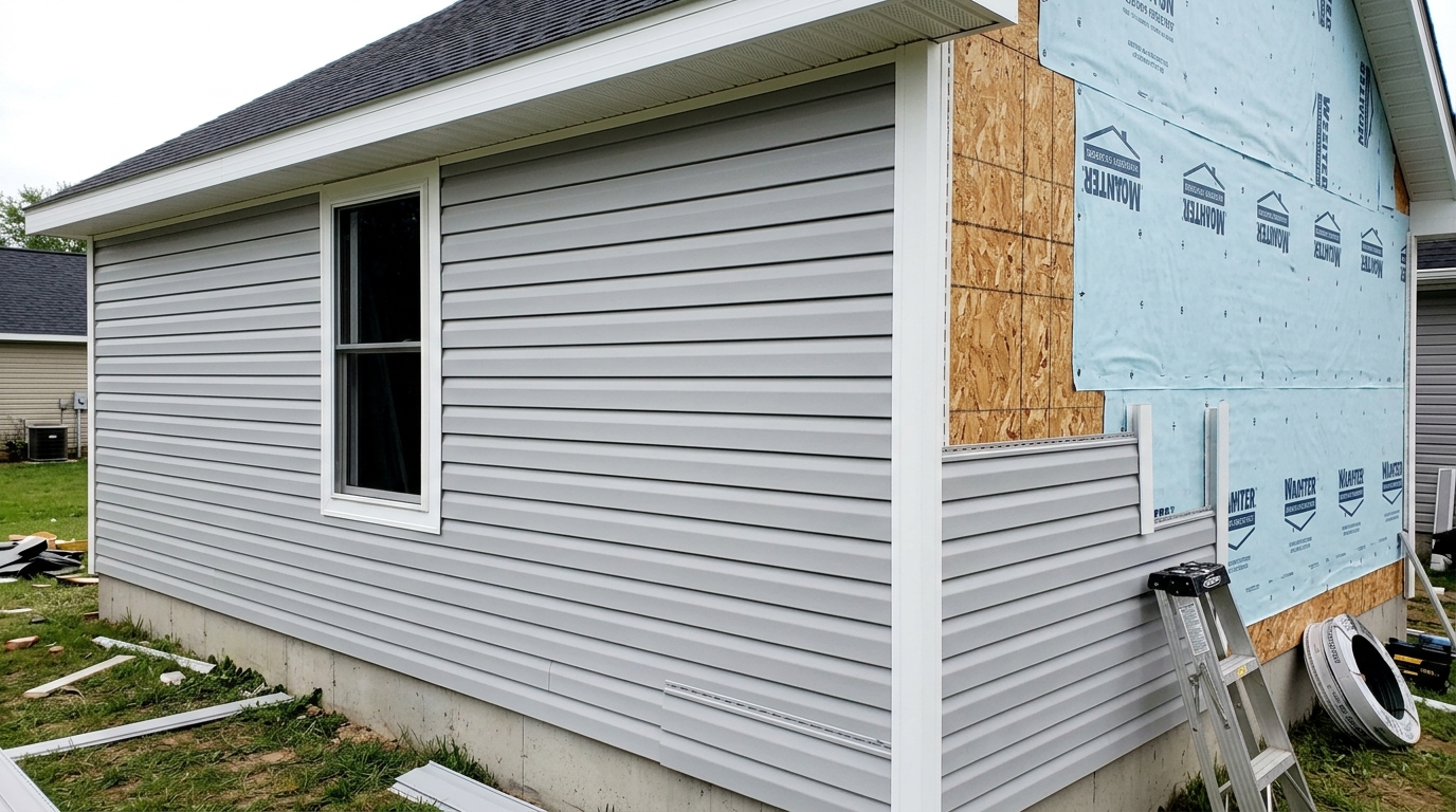 Vinyl Siding Replacement — Ridgeline Western Construction