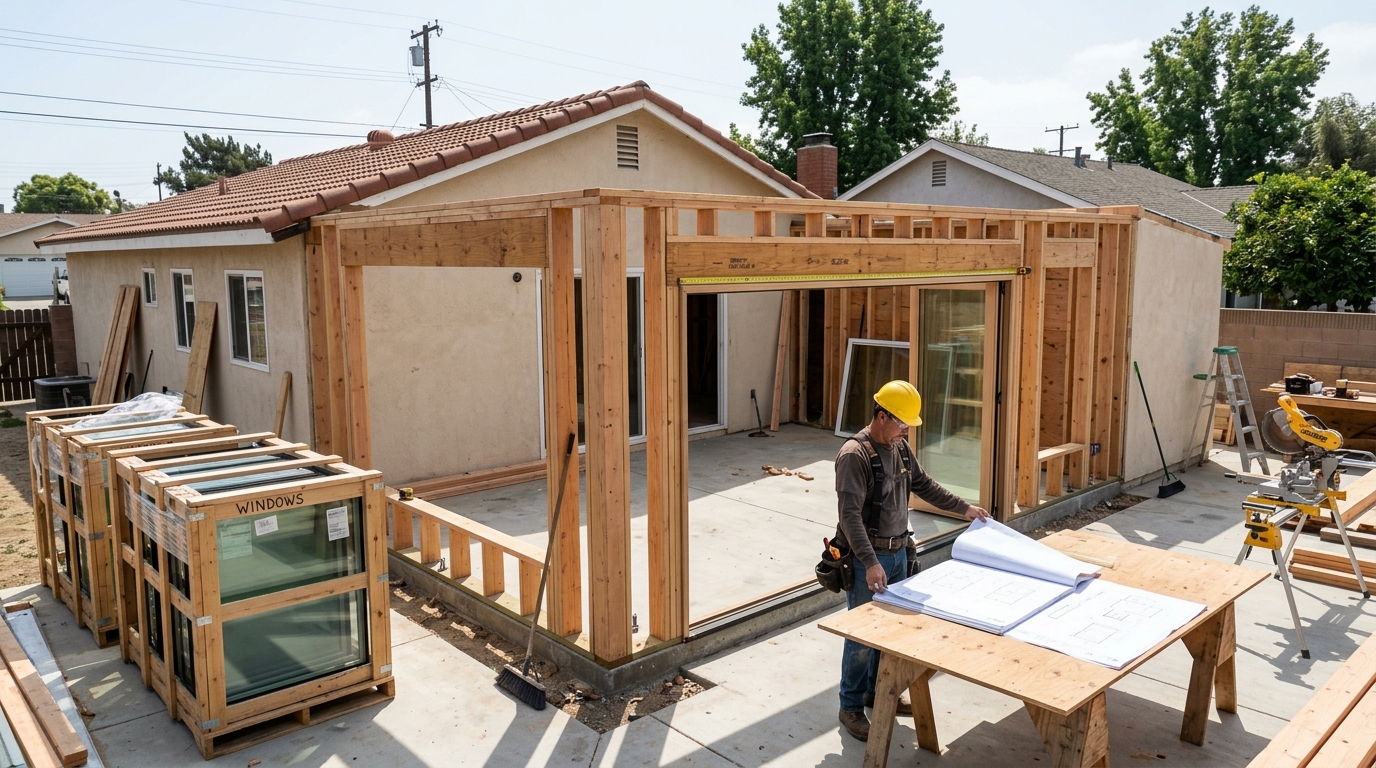 Sunroom Addition — All Trades Under Single Management