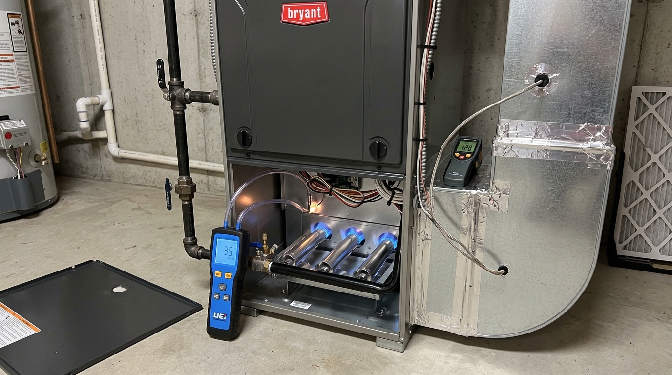 Lennox Furnace Installation — Full Startup and Performance Testing