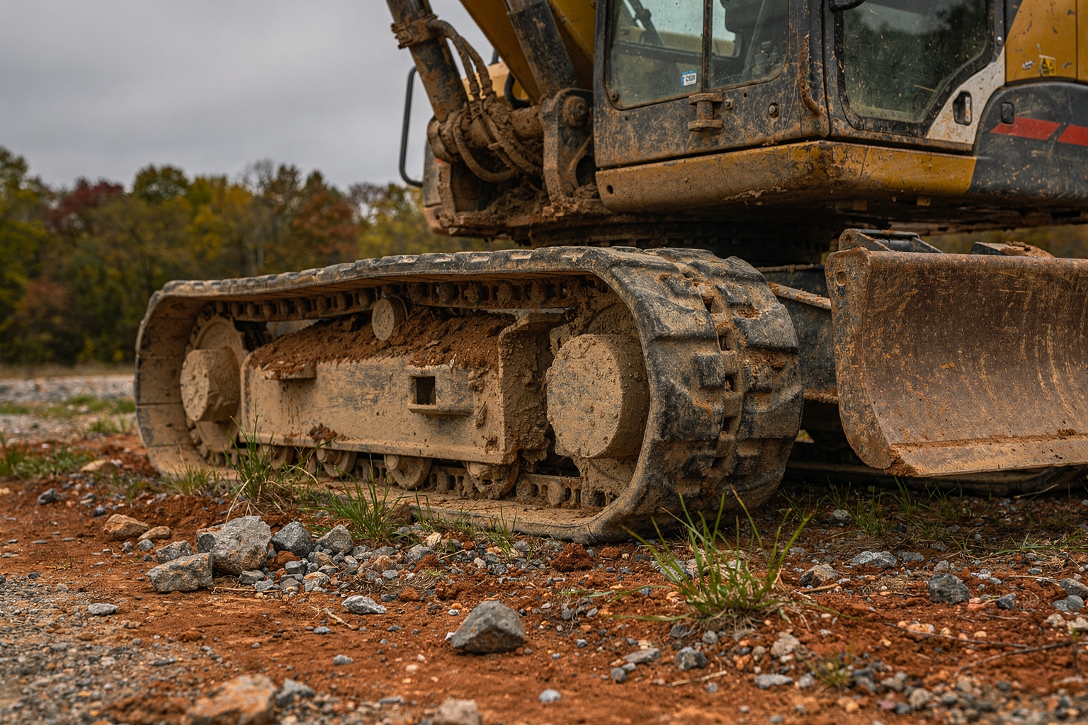 Mini-Excavator Undercarriage Rebuild — Dutchess County