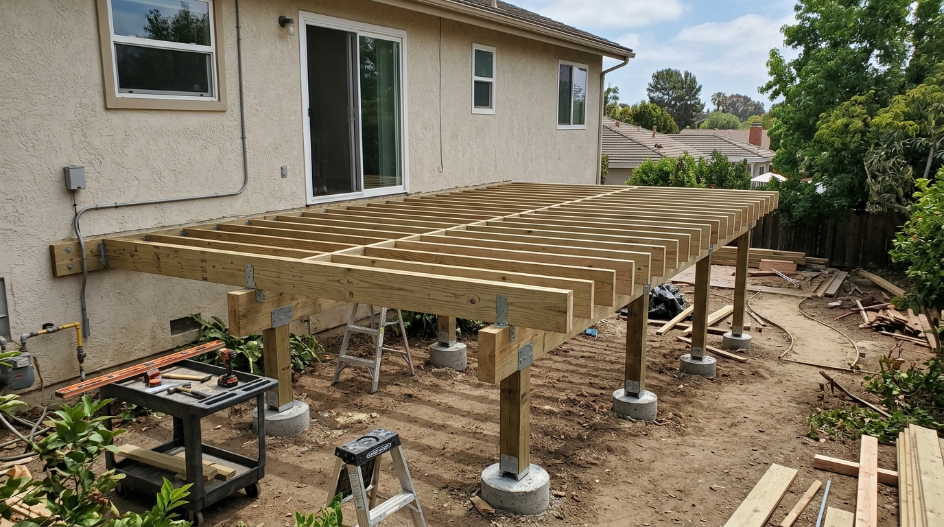 Deck Building — Framing Reviewed By Deck Specialist