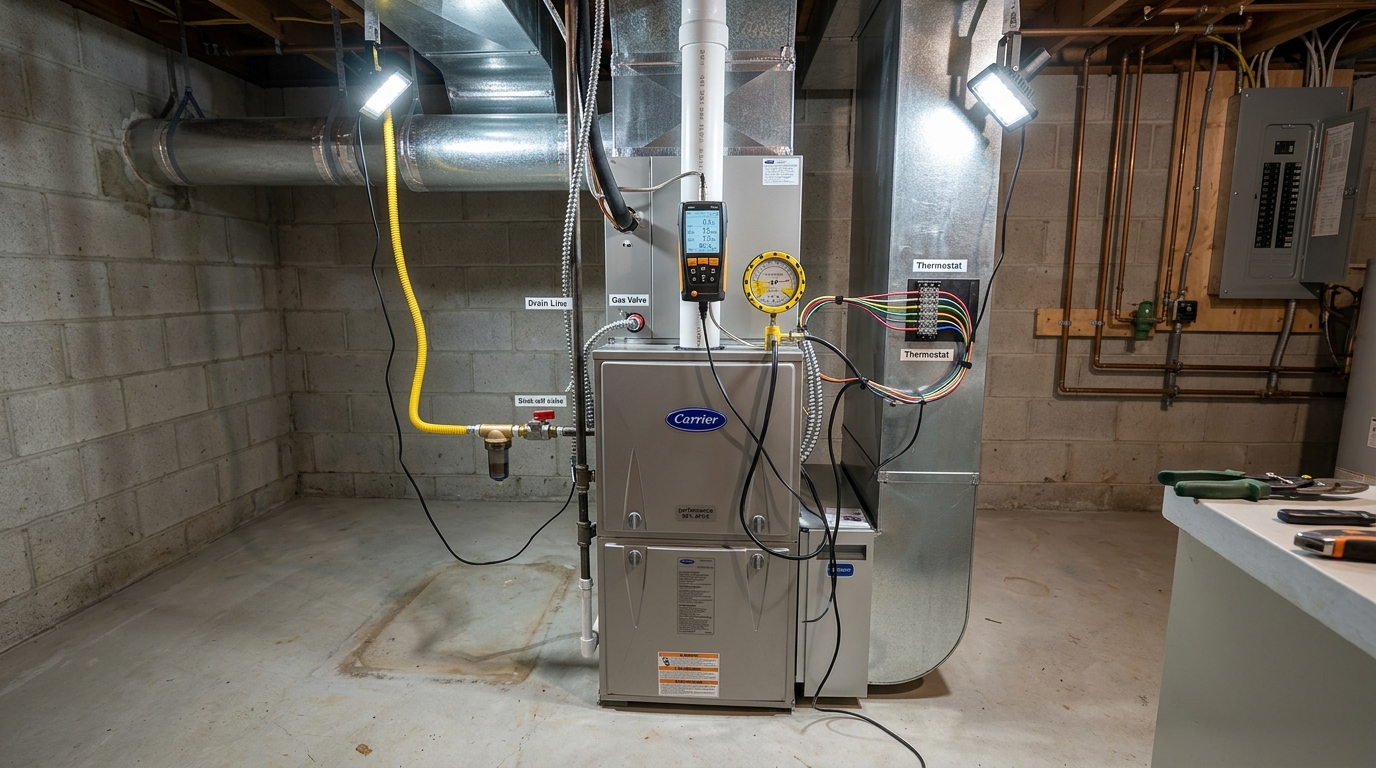 Furnace Installation — Removal And Startup Check In New Hackensack