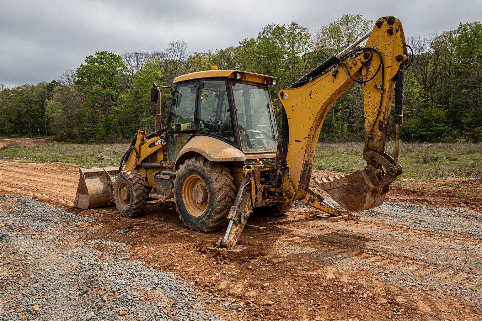 Backhoe Drivetrain Repair — Dutchess County