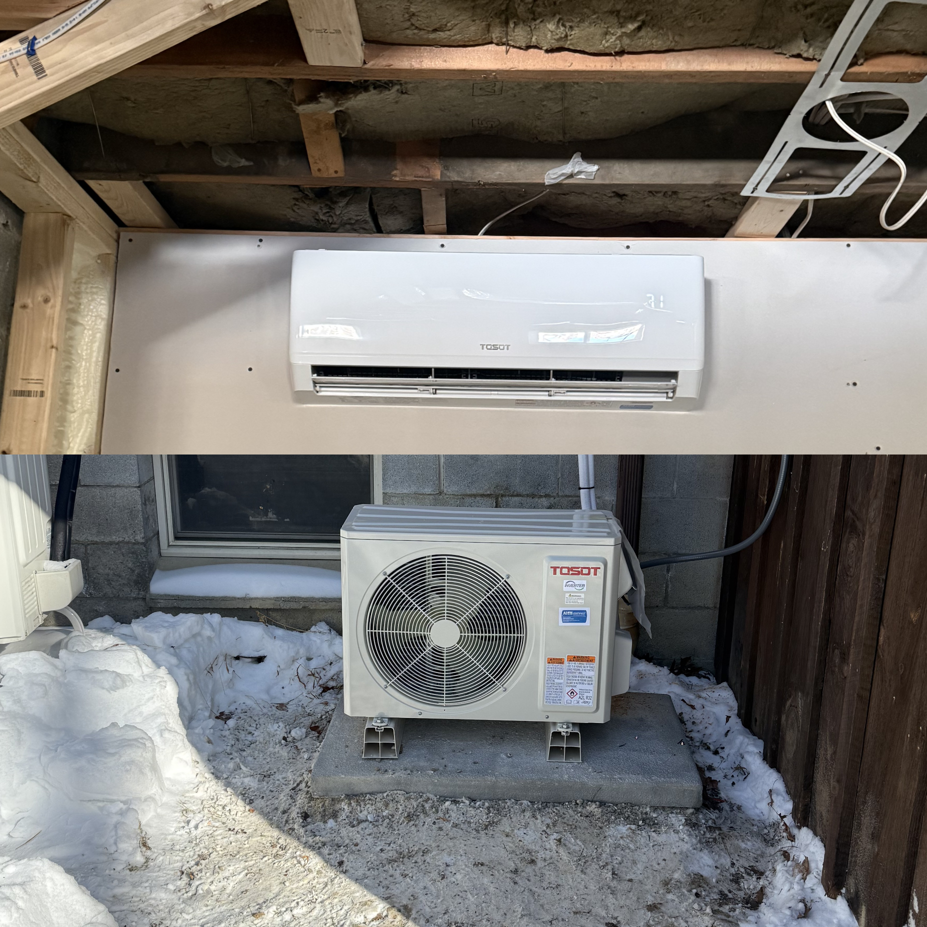 GREE Mini-Split Maintenance — Deep Cleaning of Indoor Units
