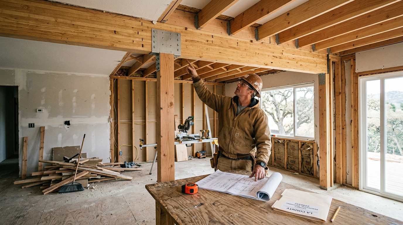 Open-Concept Remodeling — Owner-Led Structural Changes