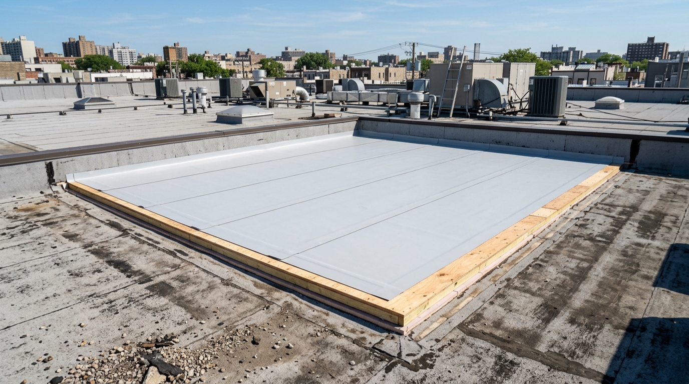 Flat Roof Repair — Permit and Inspection Handling