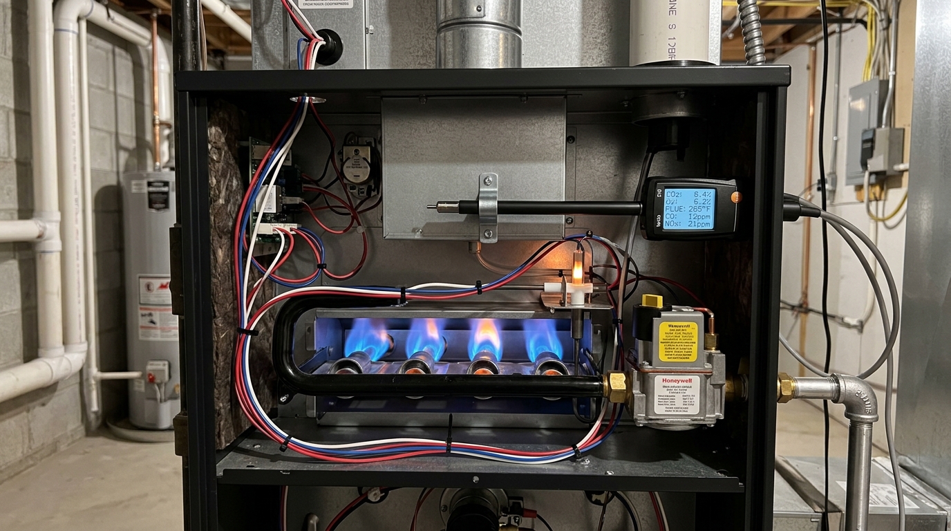 Tempstar Furnace Maintenance — Combustion and Safety Verification