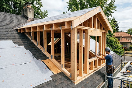 Dormer Addition in South Monrovia Island