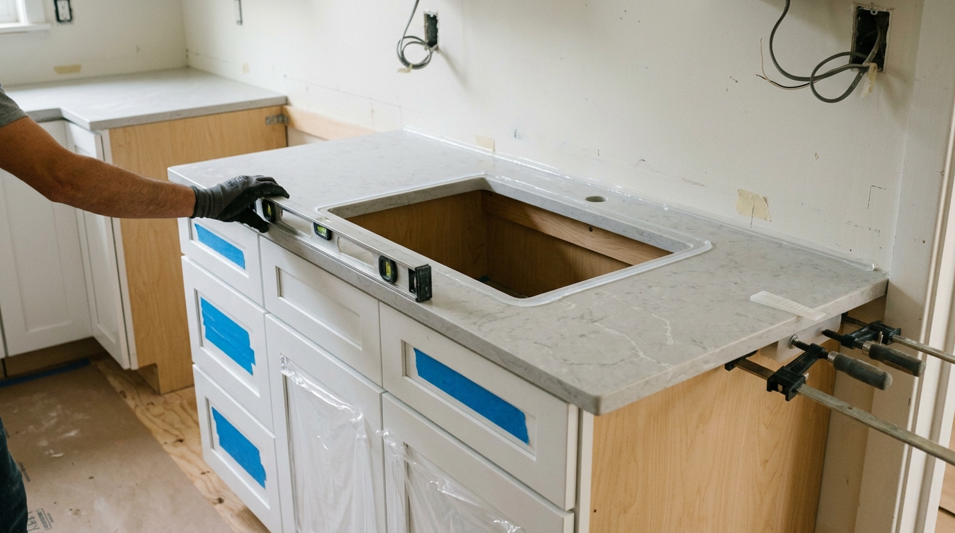 Countertop Installation — Manufacturer-Standard Installation