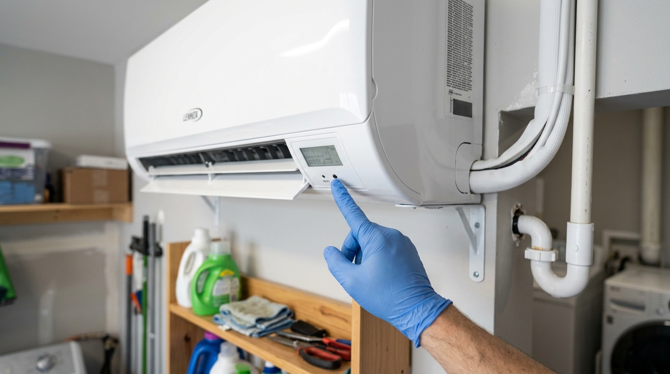 Lennox Mini-Split Repair — Full System Reset and Testing