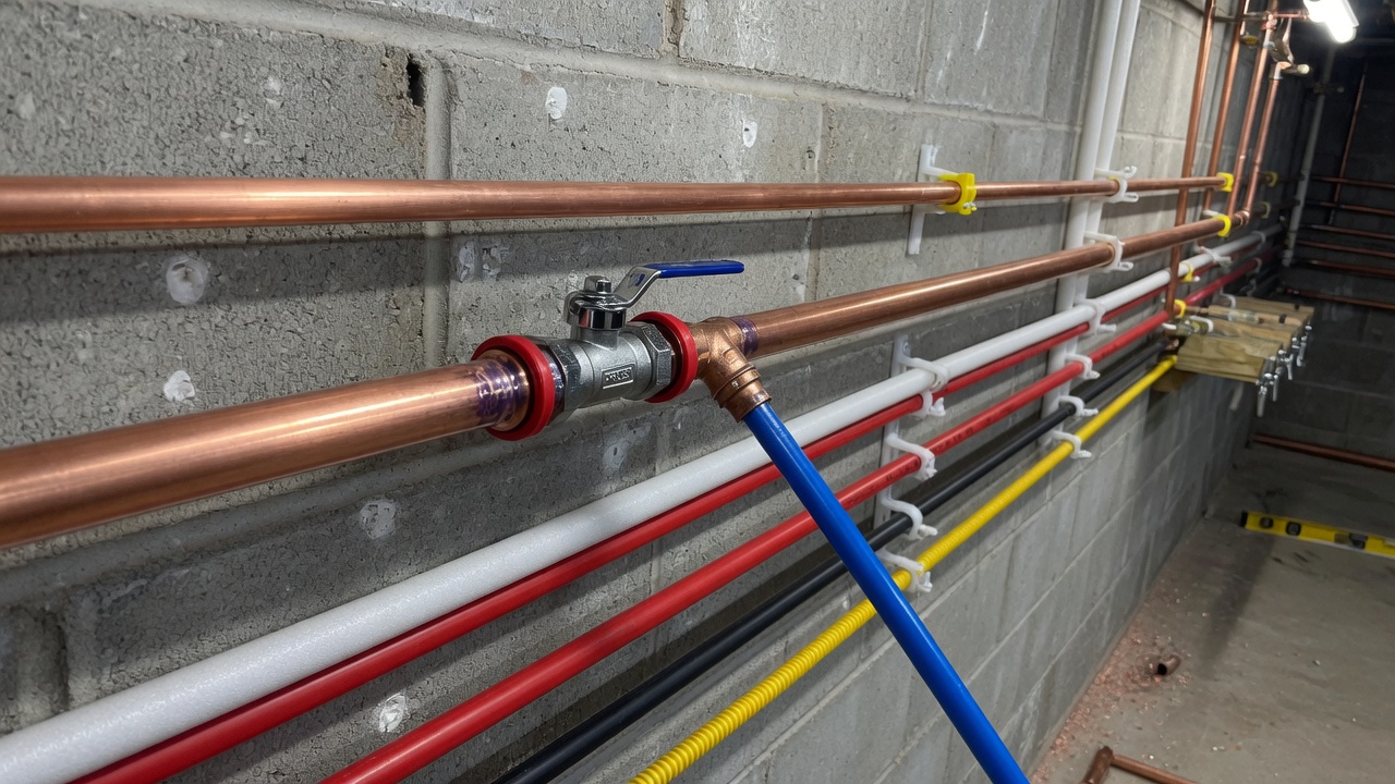 Plumbing — Correct Pipe Sizing and Material Selection