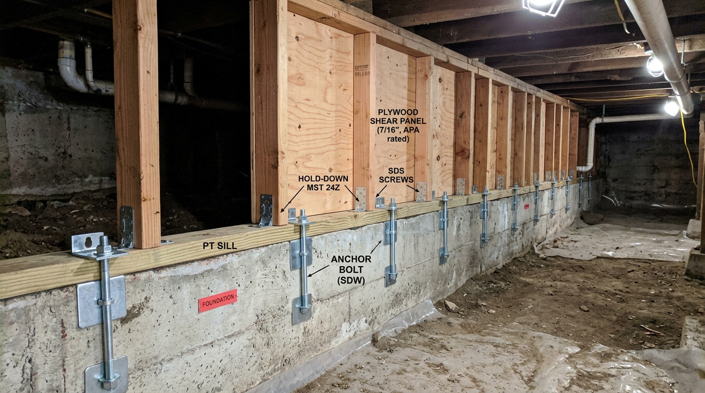 Earthquake Retrofit — Permit and Engineer Planning Without Delays