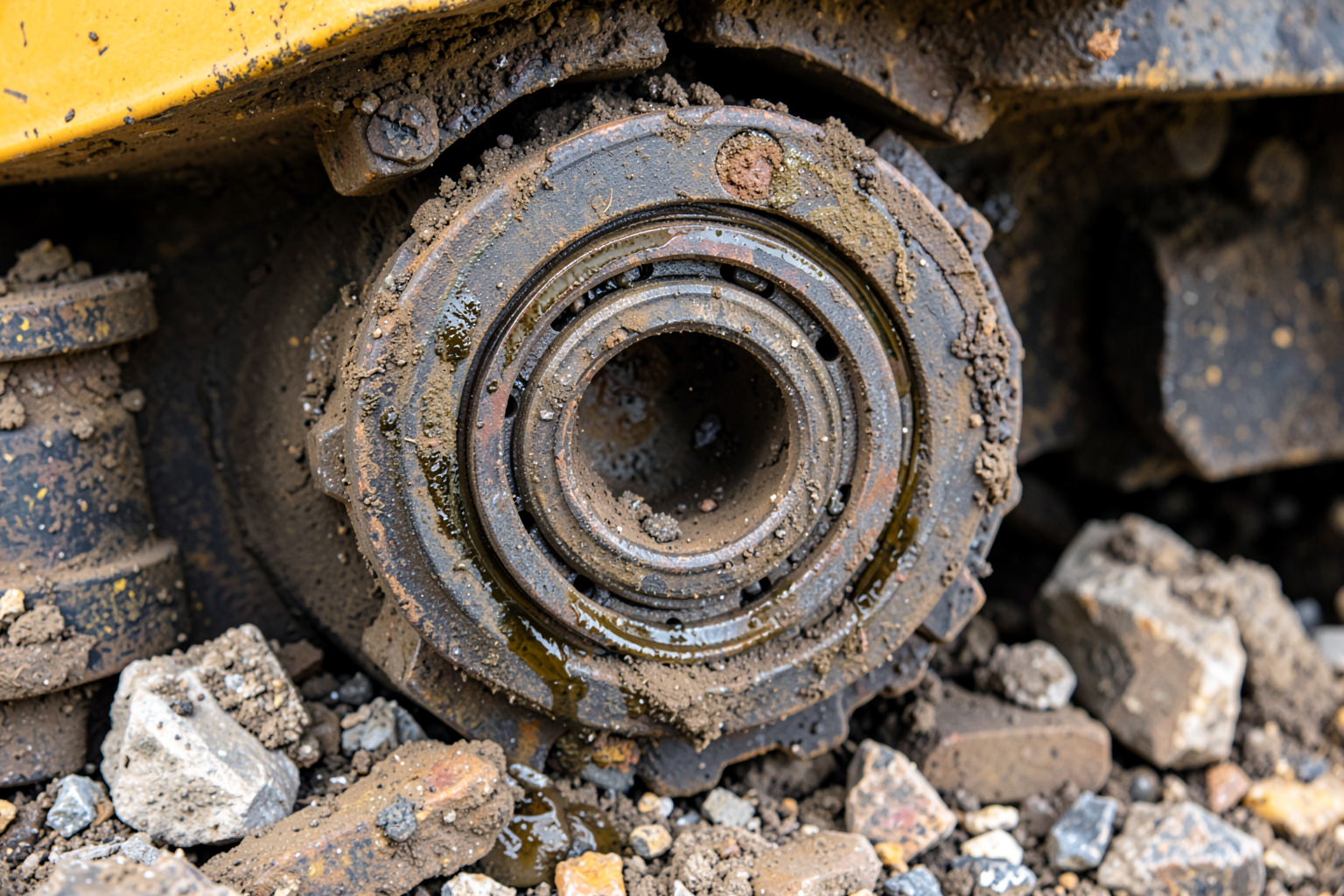 Swing Bearing & Swing Motor Service — Field Swing Bearing Diagnosis and Repair On All Equipment