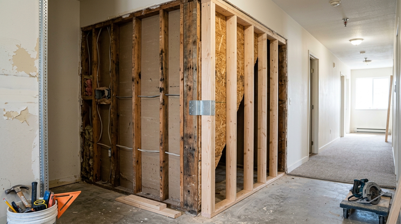 Apartment Building Repairs — Every Symptom Traced to Source