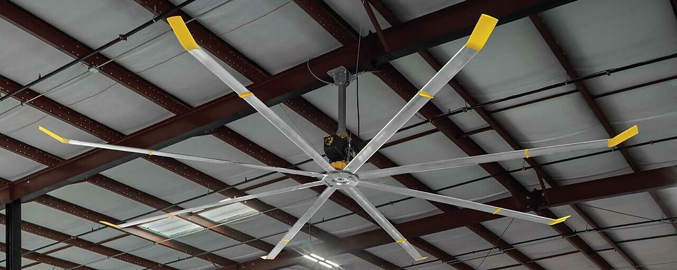 Big Ass Fans HVLS Fan Installation — Dutchess County