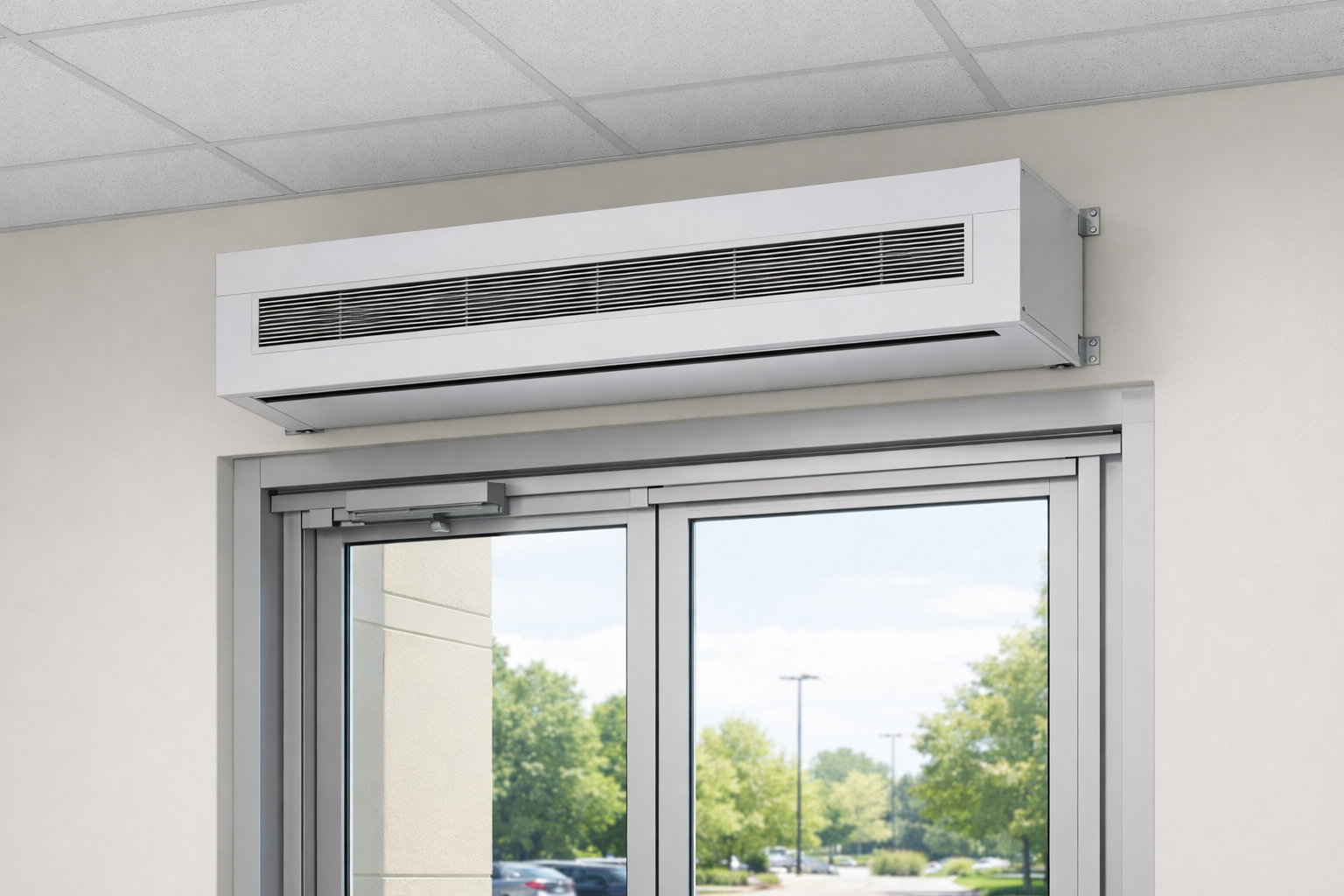 Air Curtain Installation