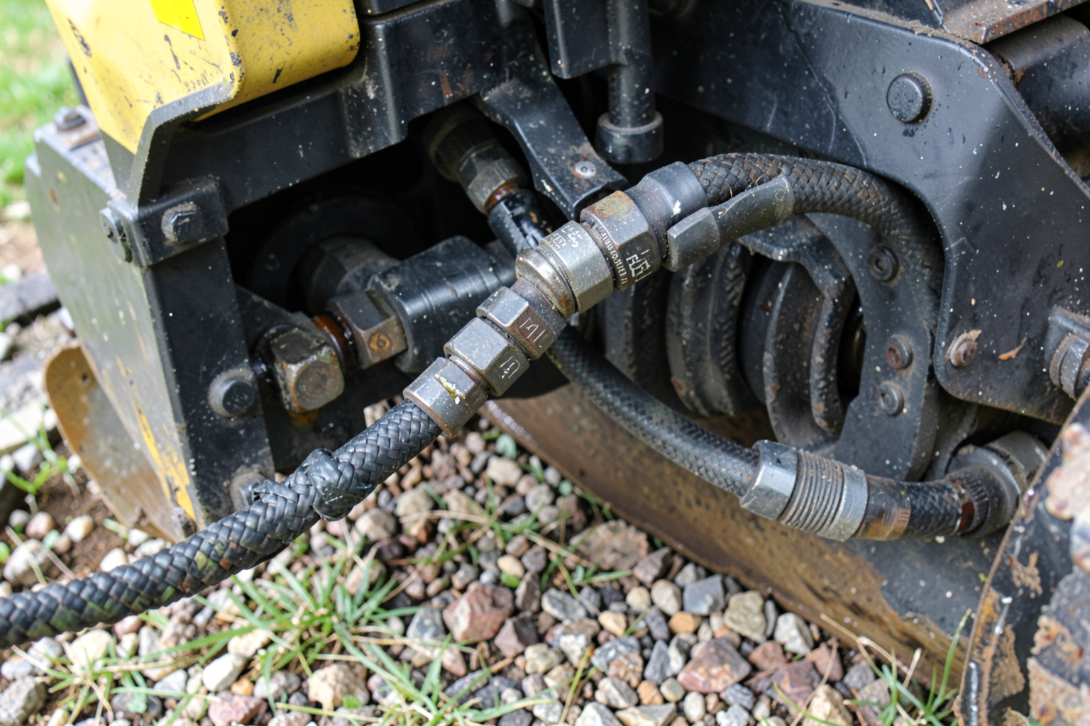 Compaction Equipment Hydraulic Service — On-Site Hydraulic Hose Fabrication for Compactors
