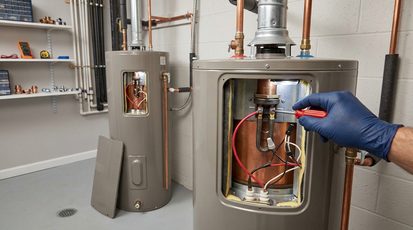 Ruud Water Heater Repair — Gas and Electric Repair Capability
