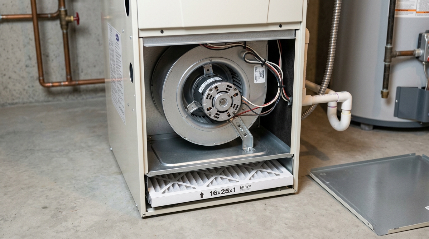 Goodman Furnace Maintenance — Airflow and Blower Performance Check
