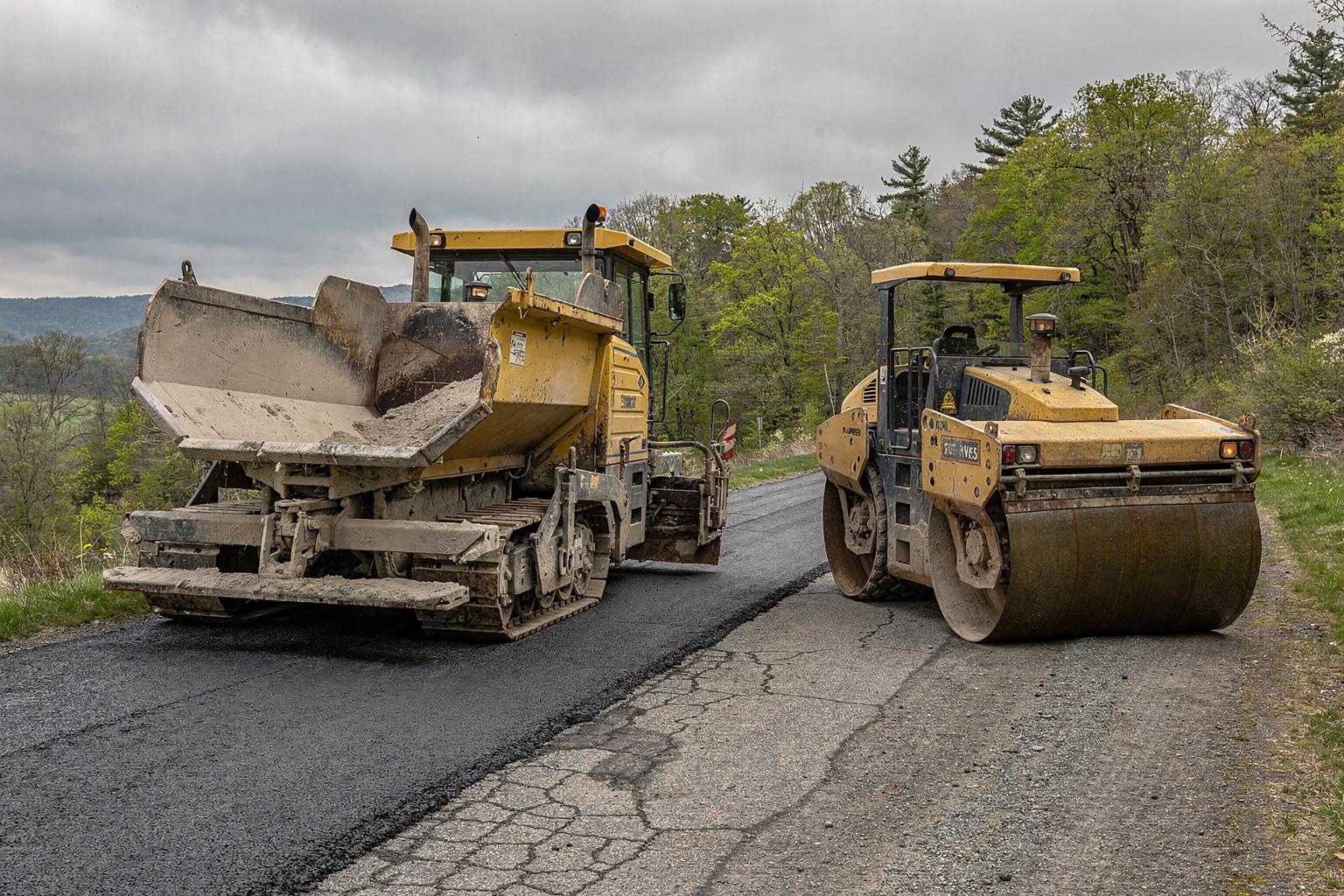 Paving Equipment Engine Service — Dutchess County