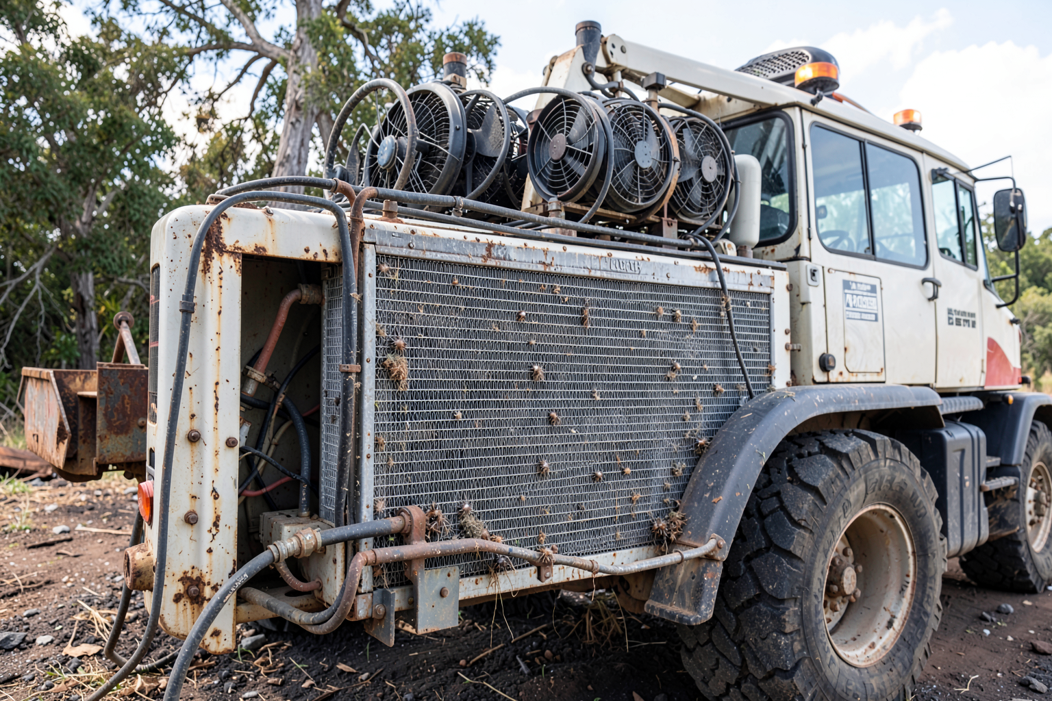 Articulated Haul Truck Engine Service — Mobile Service Eliminates Costly Haul-In and Downtime
