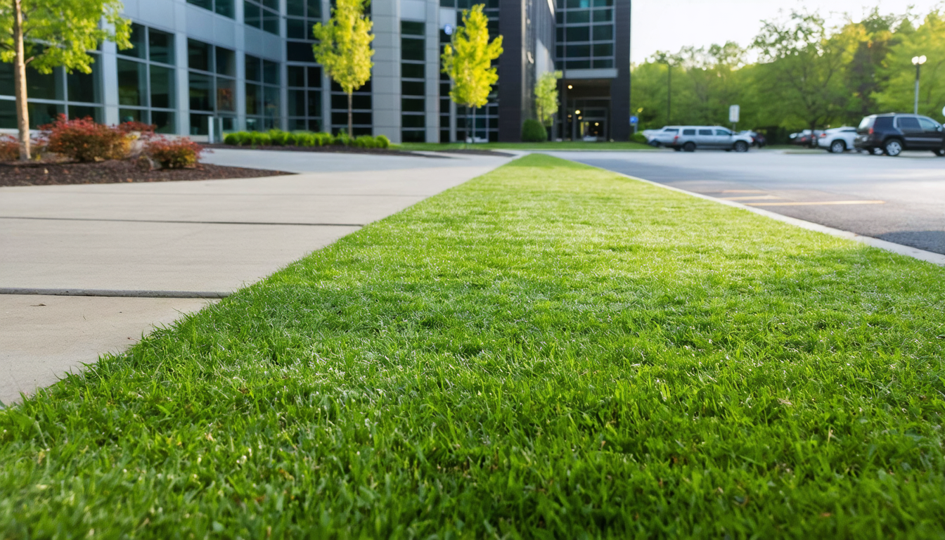 Commercial Lawn Maintenance Contractors services by Cruger Contracting LLC