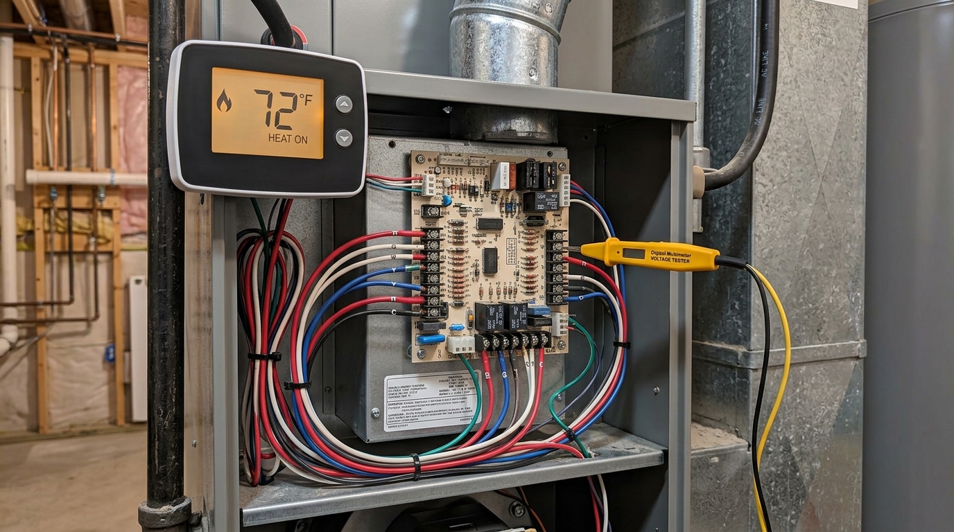 Daikin Furnace Maintenance — System Controls and Safety Testing