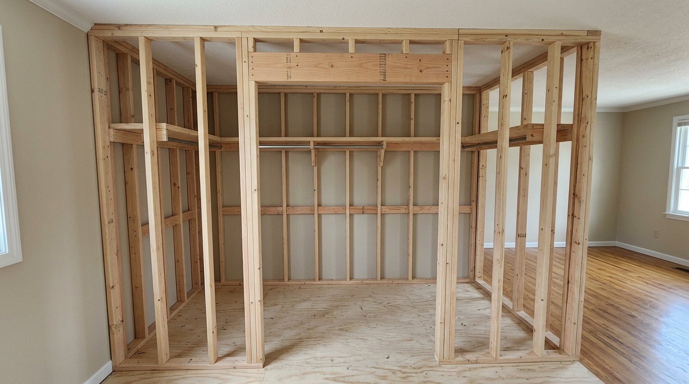 Closet Installation — Ridgeline Western Construction