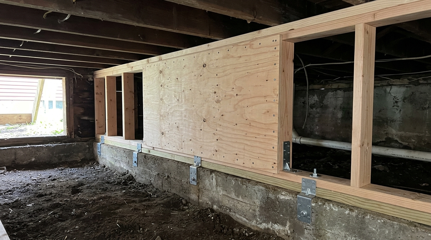Earthquake Retrofit — Hardware and Shear Strength Built for Today’s Standards