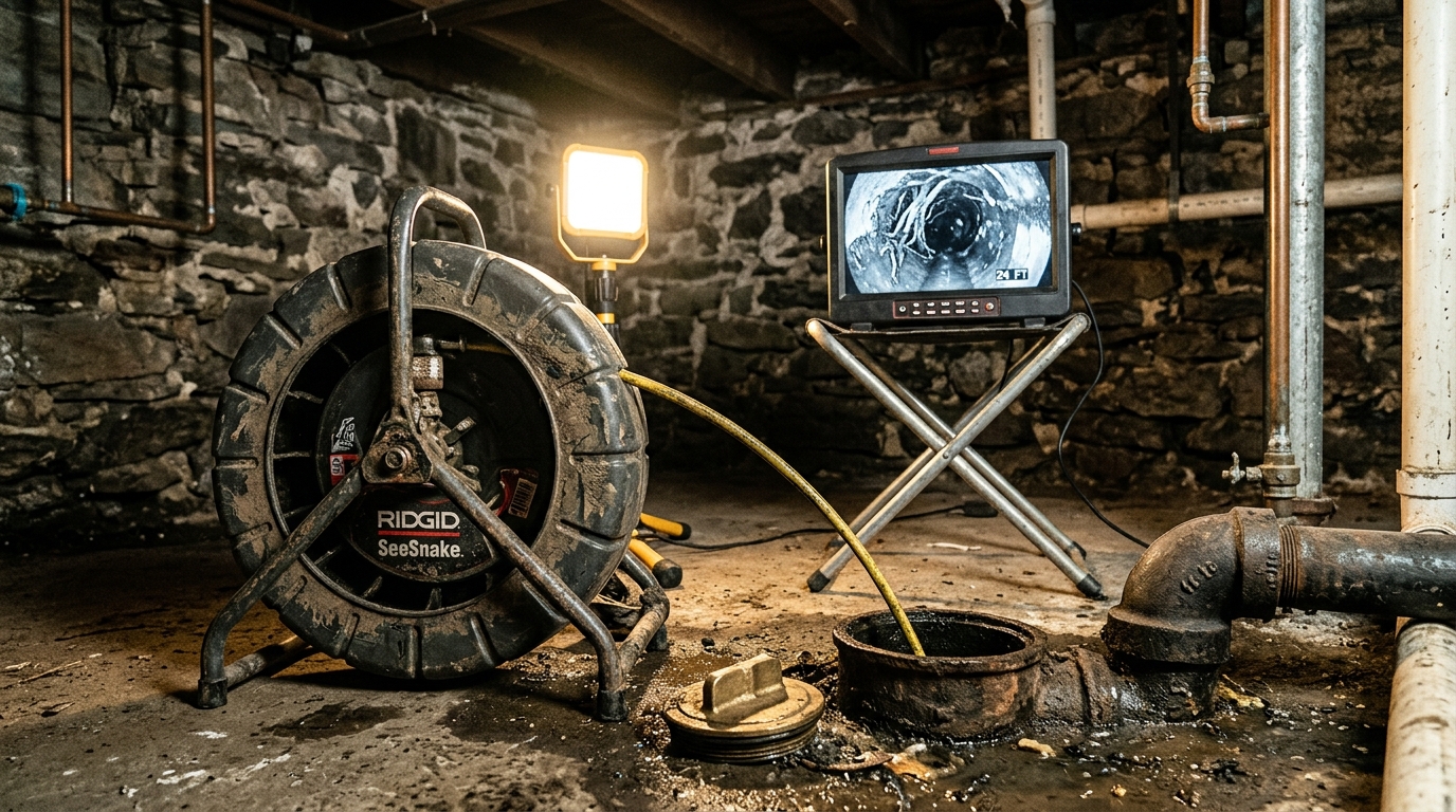 Sewer Backup Clearing — Check For Documentation And Real Diagnosis
