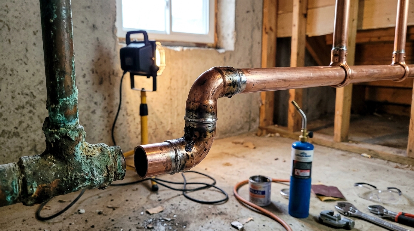 Plumbing Leak Repair — Options Explained Before Repair Starts