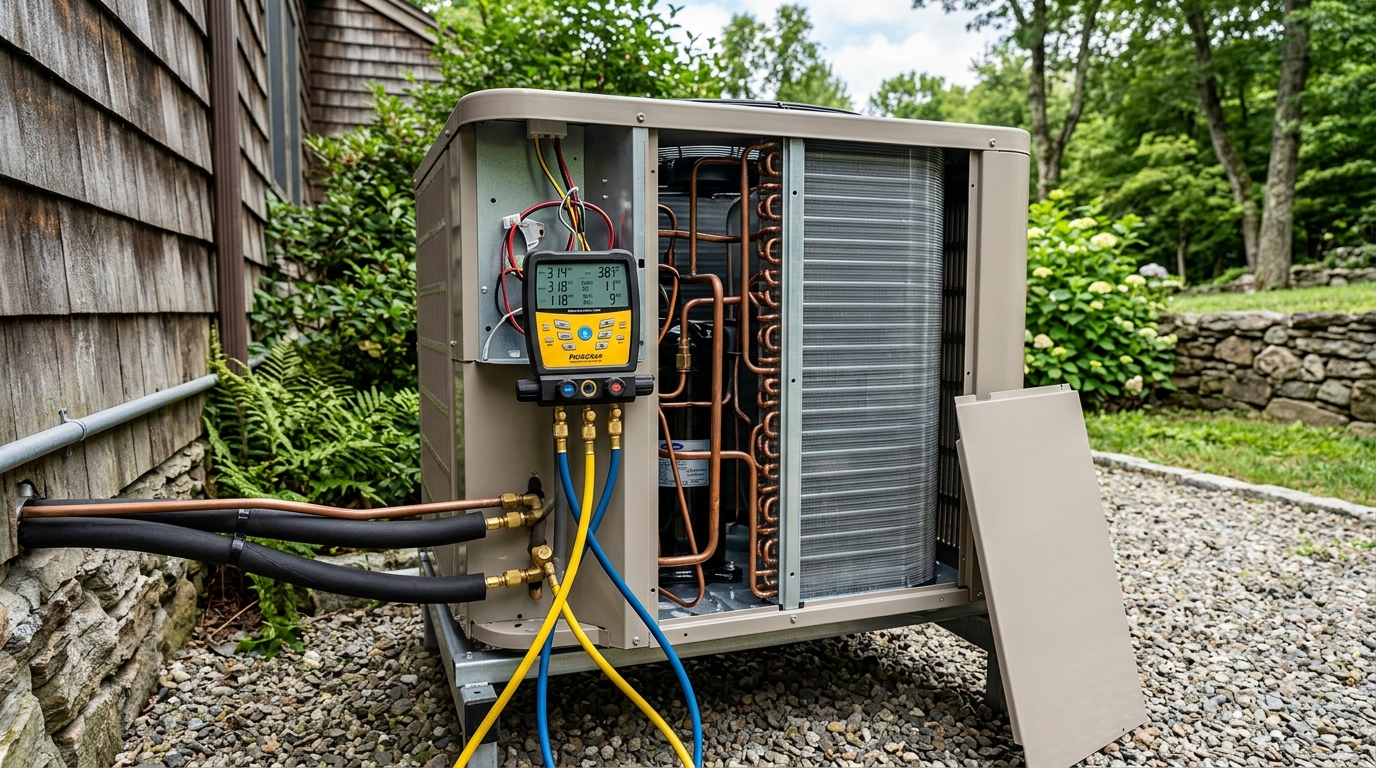 Tempstar Heat Pump Repair — Refrigerant and Coil Correction