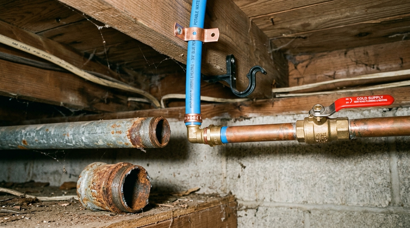 Pipe Replacement — Updated Pipe Materials For Arlington Buildings