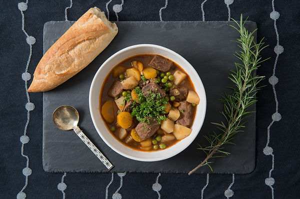 beef stew, maine food photography