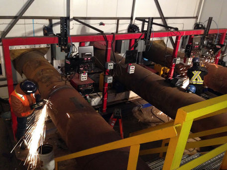 Suncor Pile Splicing, Fort McMurray Alberta