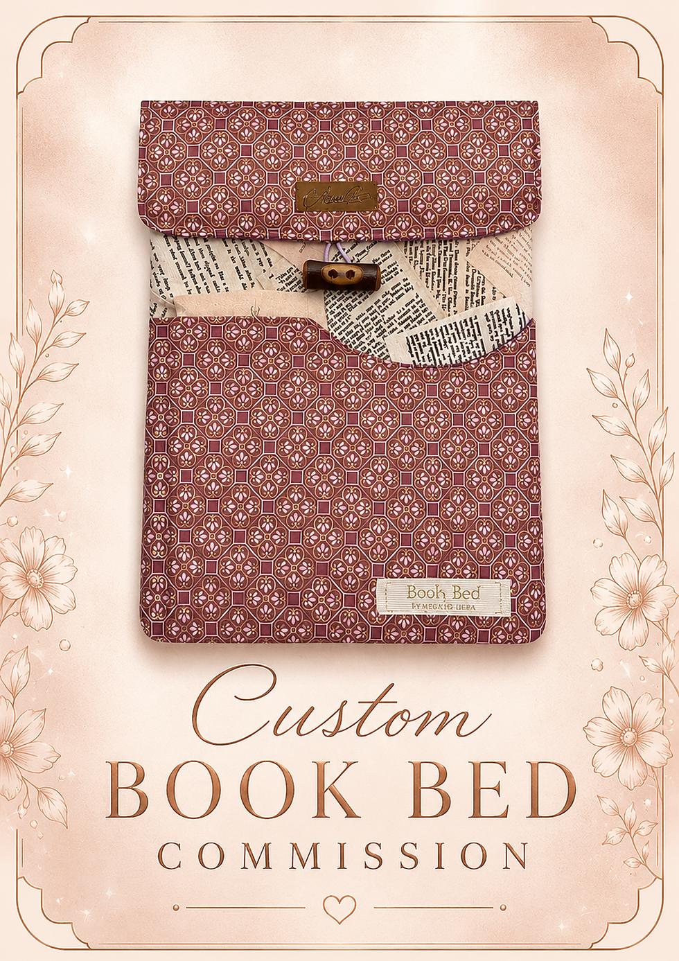Custom Book Bed Image