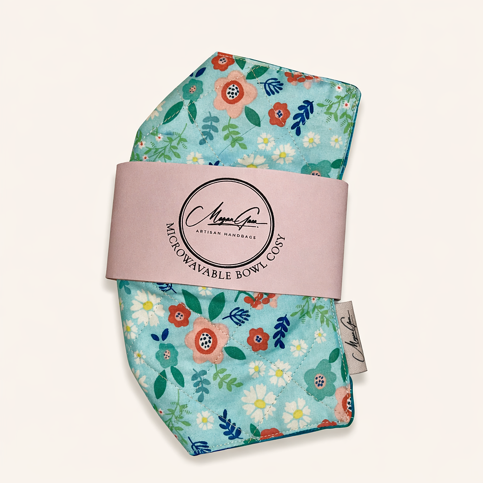 Thumbnail: Microwavable Bowl Cosy Flowers View