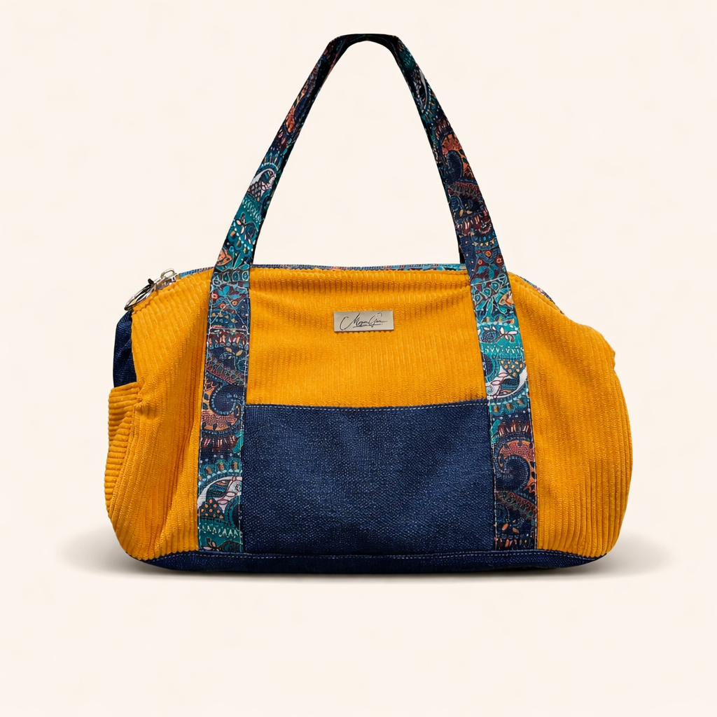 Boho Baby Duffle Bag Front View