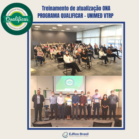 EJRos Brasil realiza treinamento de atualização do Manual de Acreditação dos Serviços de Saúde – ONA
