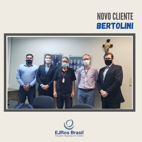 Grupo Bertolini inicia projeto de certificação ISO 9001 em parceria com a EJRos Brasil