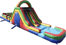 water obstacle course