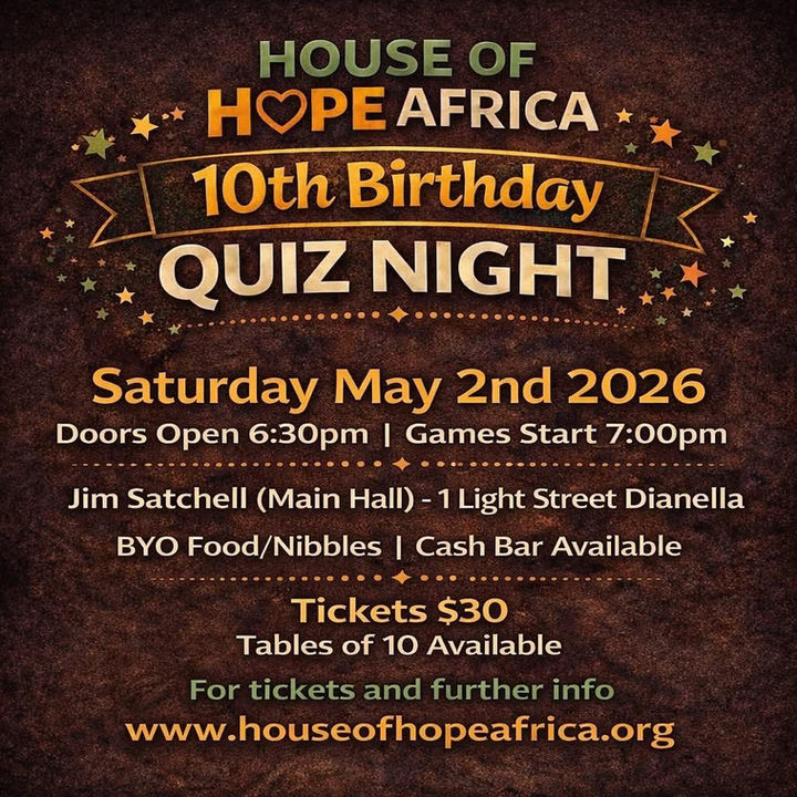 House of Hope Africa Quiz Night 2026