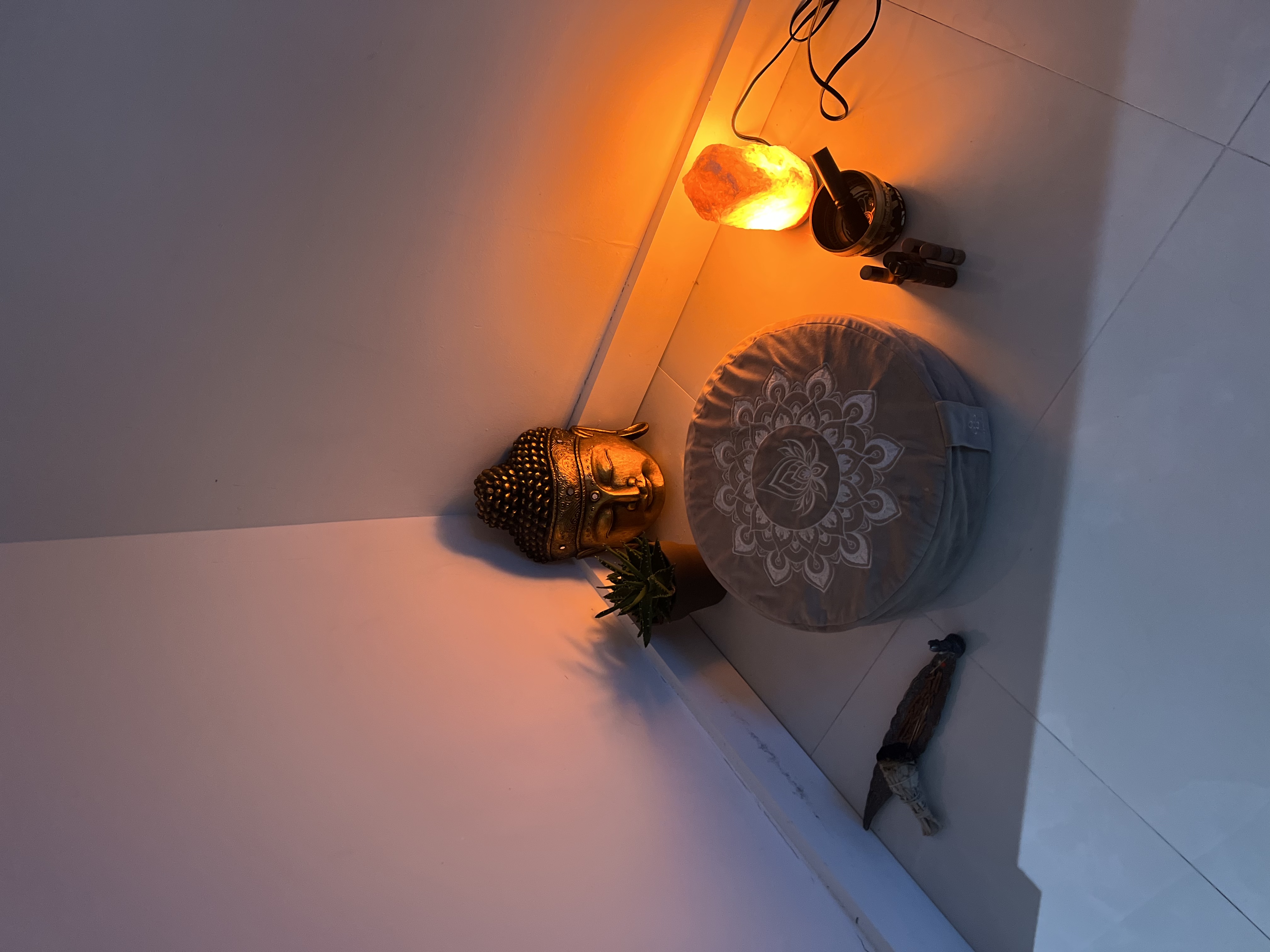 in home meditation area