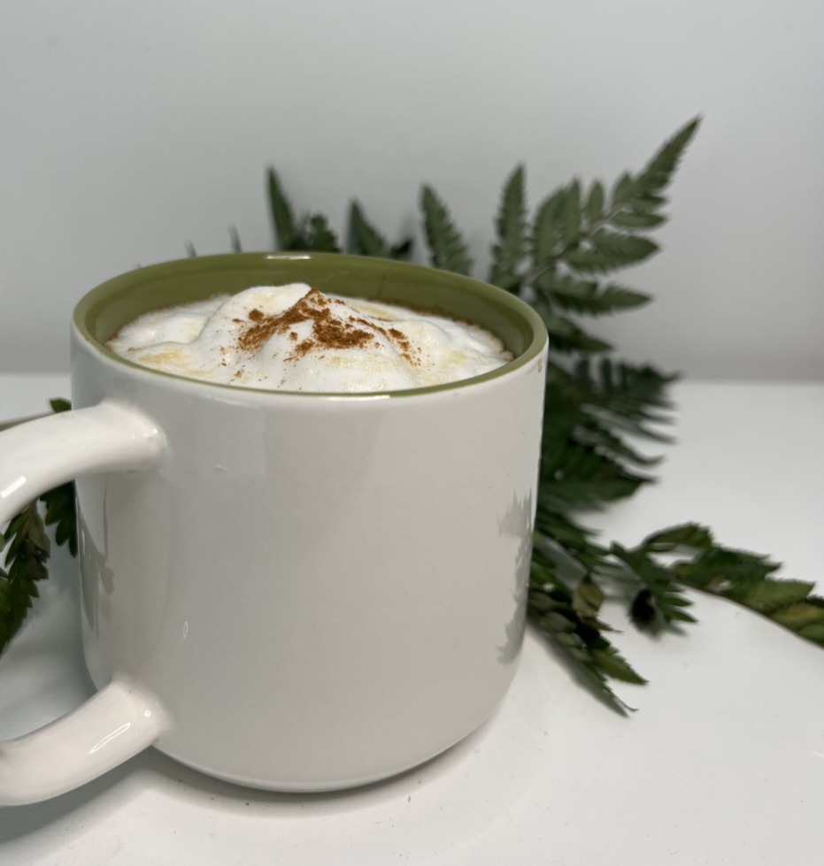 gingerbread latte vegan almond milk christmas