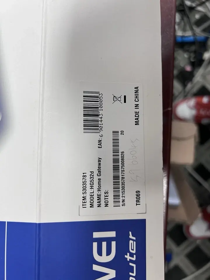 Thumbnail: Huawei HG532d ADSL2+ Wireless High Speed Media Router Modem White 300MBPS