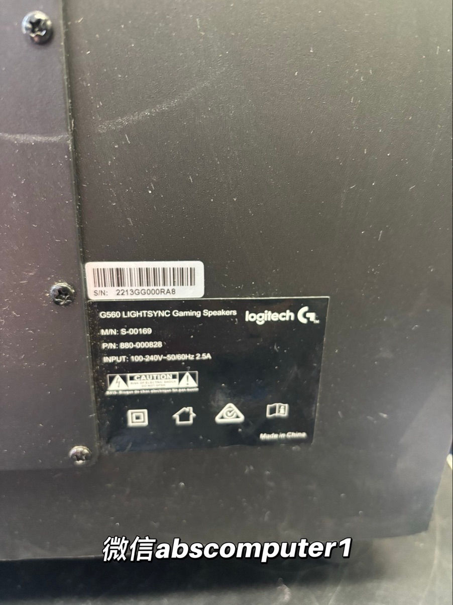 縮圖：🎮 Logitech G560 LIGHTSYNC RGB 2.1 Gaming Speakers System – Black  Selling a gen